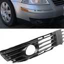 1Pcs Black ABS Plastic Front Bumper Lower Grille Right/Passenger Side Fit for 2001-2005 VW Passat B5.5