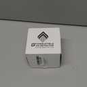 Gas Leak Detector, 2 Pack Natural Gas Alarm for Home & RV, Plug-in Propane Detector Monitor with Audible & Visual Alarm, AC 120V-240V, Black Color