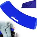 YHK Transfer Board and Slide Board for Transferring, Sliding Board Transfer to Wheelchair, Sliding Transfer Board Transfer to Bed, Car, 26.7*7.7*0.47", Hold up to 440 lbs, with Slide Sheet 16*24"