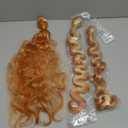 Ginger Body Wave Bundles Highlight Human Hair Bundles 16 16 16 Inch Unprocessed Virgin 2 Tone Orange Mixed With Blonde Bundle Soft Real 613 Hair Weave