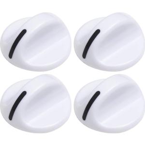 BlueStars Upgraded 131965300 Dryer Timer Knob Replacement Part - Compatible with Frigidaire Electrolux Dryers - Replaces 131666601 131666604 131666606 - PACK OF 4