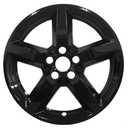 18" FORD EXPLORER GLOSS BLACK WHEEL SKIN SET (FITS 16-19)