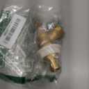 SharkBite 3/4 x 3/4 Inch MHT Brass Crimp Boiler Drain Valve, PEX Pipe, PE-RT, 25494Z