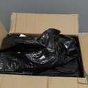 Veska 95-96 Gallon Trash Bags Heavy Duty (Huge 50 Bags W/Ties) 95-96 Gallon Trash Bags Large Black Heavy Duty Can Liners, Large 90-100 Gallon Garbage Can Liners