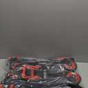 330LB Folding Hand Truck Heavy Duty Carrying, Combination of Four Wheels and Two Wheels Convertible Dolly Cart with Retractable Handle Dolly for Moving Office Carts.