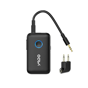 YMOO Bluetooth 5.3 Transmitter Receiver for TV/Airplane, Supports 2 Headphones/Speaker with AptX Adaptive & Low Latency, 3.5mm Jack Aux HiFi Stereo Wireless Audio Adapter for Flight, Travel, Planes
Amazon's Choice