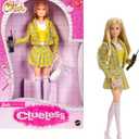 Barbie Signature Doll, Clueless Cher Collectible in Yellow Plaid Suit with Backpack, Cell Phone, & Learners Permit Accessories