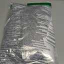 Lush Decor Shimmer Sequins Shower Curtain White & Black 72" x 70"