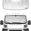 Pigenius Windshield Sun Shade for Dodge Promaster 2014-2026. Reflective Aluminum Film Front Window Sunshade - BLAZBLOCK