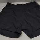 baleaf Women's 4" High Waisted Swim Board Shorts Quick Dry UPF50+ with Zipper Pockets (Medium, Black)