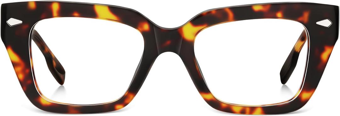 Cat-Eye Reading Glasses for Women&Men - Acetate Tortoise - Milano Arquati Readers FF-5750