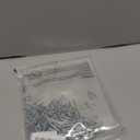 Sukh 210 PCS U Fence Staples - Galvanized U Shaped Nails Heavy Duty Staples Fencing Staples U Nails for Wood Fencing Barbwire Fence (Siver