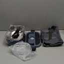 Vingud Electric Lunch Box for Adults, Heated Lunch Box Food Warmer, 80W 1.5L Portable Heating Lunchbox for Men/Work/Car/Truck, 12V 24V 110V Lonchera Elctrica Porttil Christmas White Elephant Gifts (Gray)