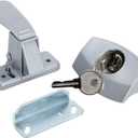 JR Products 10805 Silver Camper Door Latch