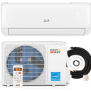 C2,000 BTU Mini Split Air Conditioner, with Heat Pump, Energy Star, 21 SEER2 Inverter, 24H Timer, Auto Clean, Remote Control for Rooms up to 750 Sq.Ft, 208-230V (Airtural Series)