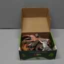 6PCS Safari Animal Figure Toys for Kids 3-5 Realistic Plastic Jungle Animal Figurines African Wildlife Learning Toys for Kids Boys Girls Toddlers