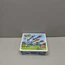 Dinosaur Toy Rocket Launcher for Kids - Launch Up to 100 Ft, 4 Rockets, Outdoor Outside Toys for Kids, Dinosaur Toys, Birthday Gifts for 3 4 5 6 7 8-12 Year Old Boys Girls