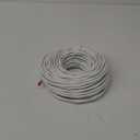 12AWG 2Conductor Speaker Wire 100Feet White 99.9% Oxygen Free Copper ETL Listed & CL3 Indoor Speaker Cable