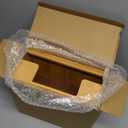 Libreshine 8-10 Inch Bamboo Paper Plate Holder Dispenser with Lid, Stackable Organizer for Disposable Plates, Space-Saving Inside Cabinet/Countertop Storage for Kitchen, Pantry, Office, Party