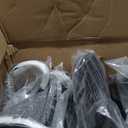 Bar Stools Set of 2, Swivel Bar Chairs, Modern Adjustable PU Leather Upholstered Barstools Counter Height with Tufted Back for Bar, Kitchen Counter Island, Dining Room, Black