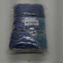 Faux Locs Crochet Hair For Black Women Soft Locs 24 Inch Goddess Crochet Hair Curly Ends Dreadlocks Boho Style Synthetic Braiding Hair Extensions (6 Packs, Ocean Blue) (1B/Blue)