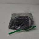 Kitinjoy Indoor Outdoor Door Mat, 32x20 Non-Slip Absorbent Dirt Trapper, Low-Profile Washable Inside Entrance Front Floor Mat, Sturdy Soft Entry Doormats for Entryway, Grey