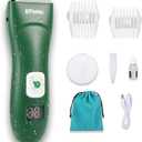 ENSSU Baby Hair Clippers, Rechargeable Hair Clipper for Kids with LED Display, Baby Hair Cutting Kit with Skin-Safe Blade,Cordless Baby Hair Trimmer for Children/Toddler, Waterproof & 1H Quick Charger