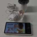 VTech Smart WiFi Baby Monitor, 2K CMOS Sensor Camera, 5.5-inch HD IPS Screen, Clear Infrared Night Vision, Pan-Tilt, 24x Zoom, 2-Way Talk, Multi-Color Night Light, Soothing, Free App: Smart HD Plus