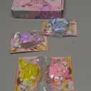 4Pcs Taba Squishy Paw, Transparent Cat Paw Squishy for Stress Relief and Relax, Soft Squeeze Fidget Toys for Party Favors Novelty Things Birthday Gift