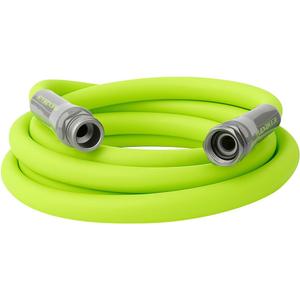 Flexzilla Garden Lead-in Hose 5/8 in. x 10 ft., Lightweight All-Weather Water Hose, Durable and Flexible, Leak-Free Connections (Chartreuse)