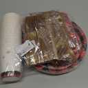 EggSun Red and Black Gingham Plates and Napkins Party Supplies, Red Disposable Tableware Set, Checkered Plaid Paper Plates for Birthday Family Dinner Picnic Barbecue Baby Shower Decor Serves 25