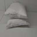 Feather Down Pillows Queen/Standard Size Set of 2, Luxury Hotel Collection Bed Pillow 2 Pack, Down Surrounded Pillows for Sleeping, Soft Fluffy for Side Sleepers 20x28 in.