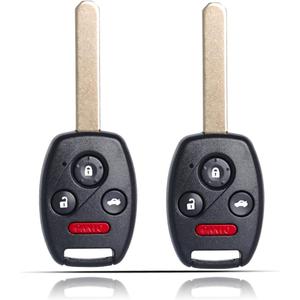 MechanMagic Key Fob Remote Replacement Fits for Accord 2003 2004 2005 2006 2007 FCC ID: OUCG8D-380H-A Keyless Entry Remote Control 35118-SDA-A11 46CHIP (Pack of 2)