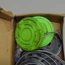 YWTESCH 0.065" Single Line Trimmer String Spool Fit for Greenworks Trimmer, 16Ft Auto-Feed Weed Wacker String Replacement Parts Compatible with Greenworks Weed Eater(6 Spool+2 Cap)