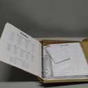 Recipe Binder 8.5x11, Recipe Book Binder with 50 Blank Recipe Cards & 12 Dividers & Plastic Sleeves & Labels & Stickers, Waterproof Recipe Binder, Recipe Book to Write in Your Own Recipes