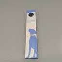 Vizpet LED Dog Collar, Light Up Dog Collar Adjustable USB Rechargeable Super Bright Safety Light Glowing Collars for Dogs(Medium,Blue) (Medium 14.96-19.68 inch)