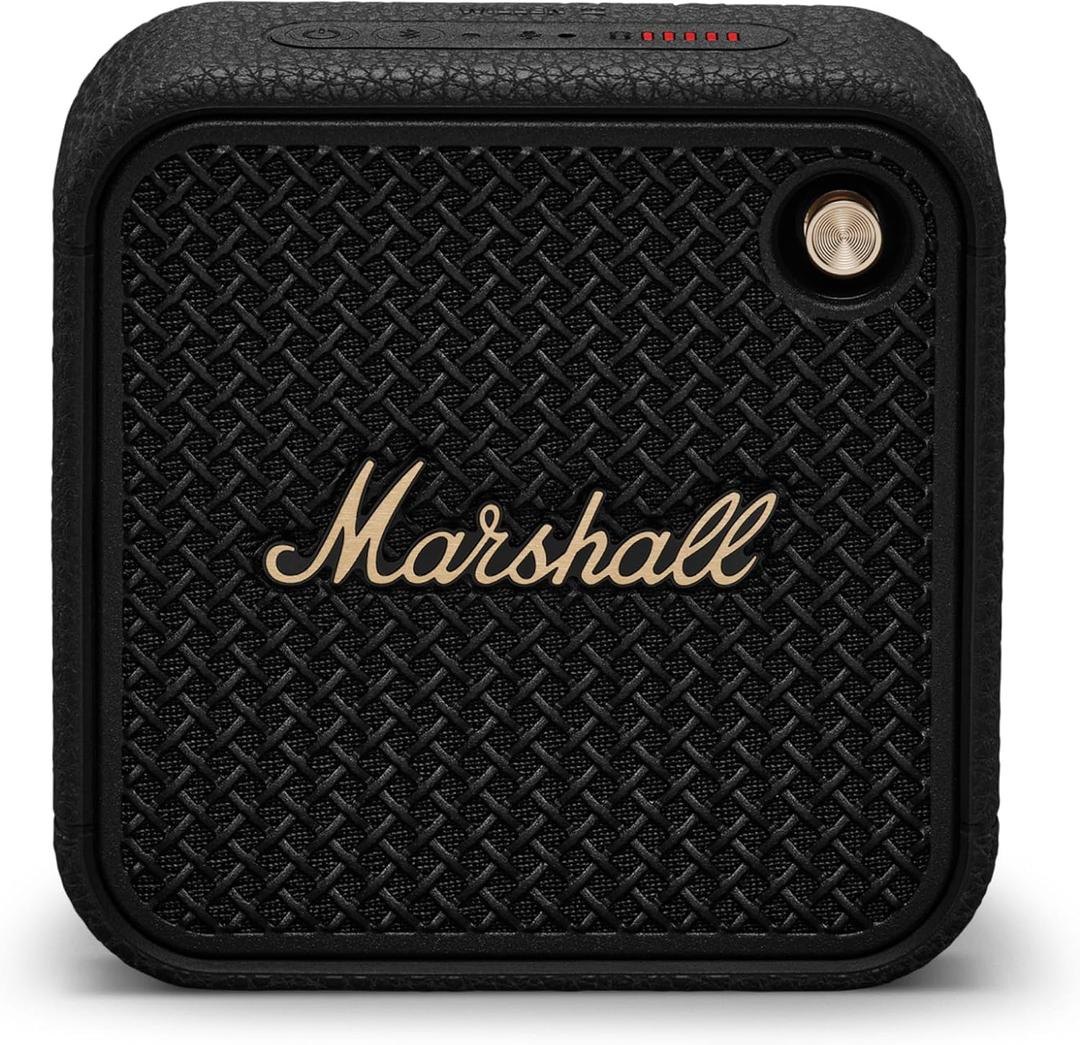 Marshall Willen II Bluetooth Portable Speaker - Black & Brass