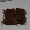 25Pcs Velvet Jewelry Bags With Drawstring Coffee Pouches Gift Bags for Wedding Favors Party Christmas Candy Bags4.8X6.0Inches (1 Count (Pack of 25))