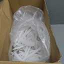 250 Pcs 10 cm Heavy Duty Plastic Insulation Masonry Fasteners, Durable Anchors Fasteners for Fixing and Fastening Rigid Foam Insulation Board Panels