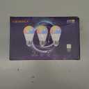 A15 LED Smart Bulb, Compatible with Alexa, Google Home, E26, 5W=40W, Color Changing, Dimmable WiFi Light Bulbs, 2.4GHZ WiFi Only, No Hub Required, 3 Pack