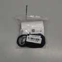 NAYOO Clip in Bangs - 100% Human Hair Wispy Bangs Clip in Hair Extensions, Brown Black Air Bangs Fringe with Temples Hairpieces for Women Curved Bangs for Daily Wear