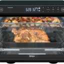 Ninja DT202BK Foodi 8-in-1 XL Pro Air Fry Oven, Large Countertop Convection Oven, Digital Toaster Oven, 1800 Watts, Black, 12"