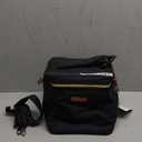 Mancro Breastmilk Cooler Bag with Ice Pack, Fits 6 Baby Bottles Up to 9 Ounce Insulated Baby Bottle Bag, Breast Milk Cooler on The go with Strap, Bottle Storage Bag for Nursing Mom Daycare, Black