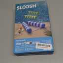 SLOOSH 2 Packs Hammock Pool Floats Adults, 4-in-1 Multi-Purpose Inflatable Pool Floats PVC Water Hammock Lounge Floaties