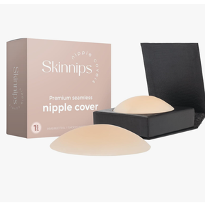 Nipple Covers – Reusable Silicone Pasties, Invisible Under Clothing, Hypoallergenic Adhesive, Seamless & Comfortable