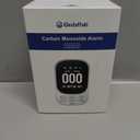 4-in-1 Detector for Carbon Monoxide & Natural Gas with Digital Display - Monitors CO, Gas, Temp, Humidity | Plug-in w/Battery Backup for Home, RV, Apartment Safety