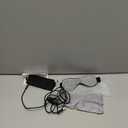 Heated Eye Mask  Warm Compress for Dry Eyes, USB Electric Heating Pad for Stye & Chalazion Eye Treatment, Eye Sleep Mask for Dark Circles and Puffiness Relief (Gray)