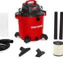 CRAFTSMAN CMXEVBE17596 20 Gallon 6.5 Peak HP Wet Dry Vac, Heavy-Duty Shop Vacuum Wet and Dry with Filter, Dust Bag, Hose and Attachments for Shop, Garage, Jobsite Cleaning