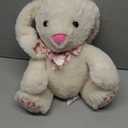Holiday Home 12" Cream Bunny Plush