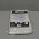 Quilted Pillow Protectors King Pair 20x36 Inches Extra Soft Thick Ultra Plush White Zippered Set of 2 Size Encasement